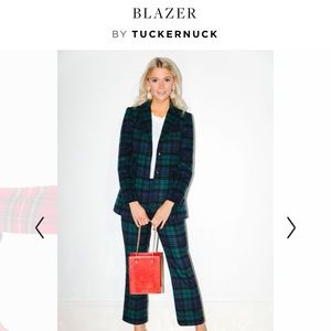 Tuckernuck blackwatch plaid blazer/jacket